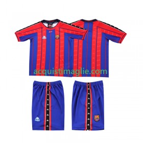 Divisa di Calcio Barcellona Retro Bambino Prima 1997 1998